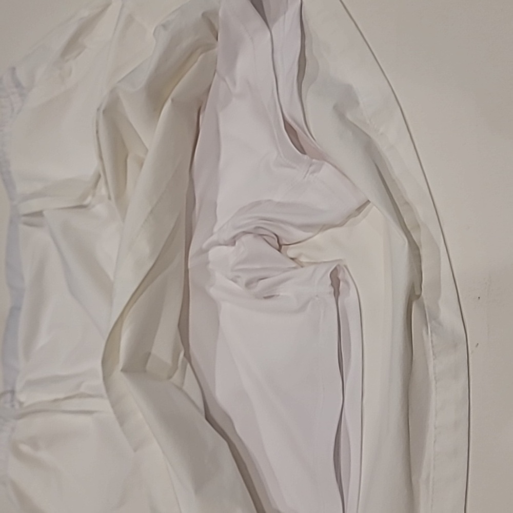 Baleaf Elastic Tie Waist Skort Skirt Shorts Off White Medium - Picture 2 of 14